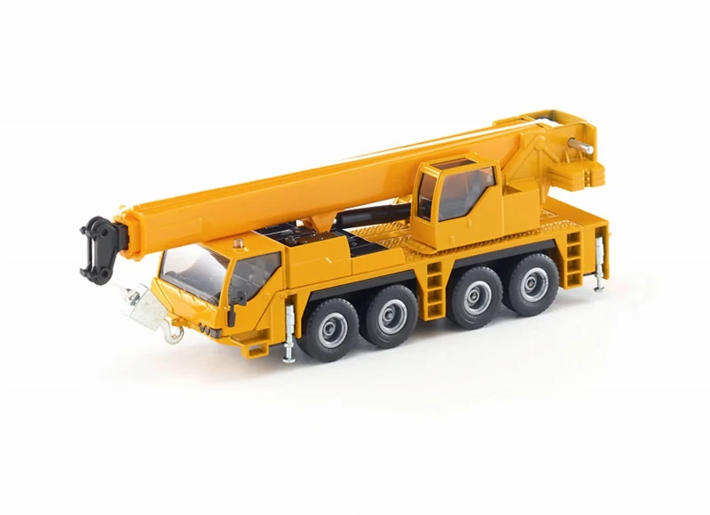 siku 2110, Mobile Crane Truck, 1:55, Metal,Plastic, Yellow, Telescopic extension arm