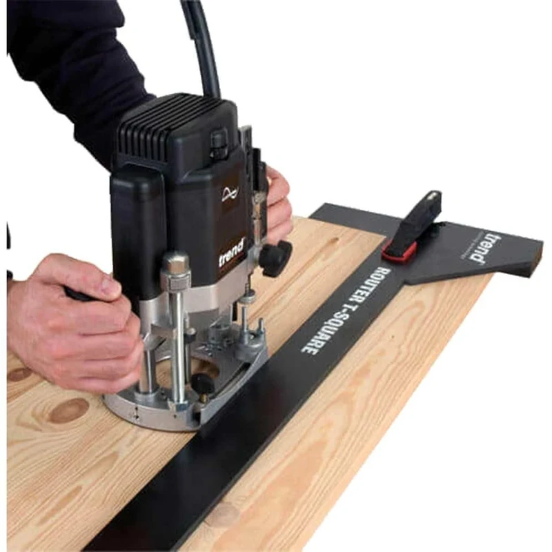 Trend Router T Square for Accurate Routing and Squaring, Large Bladed T-Square with Durable Construction, RTS/1000
