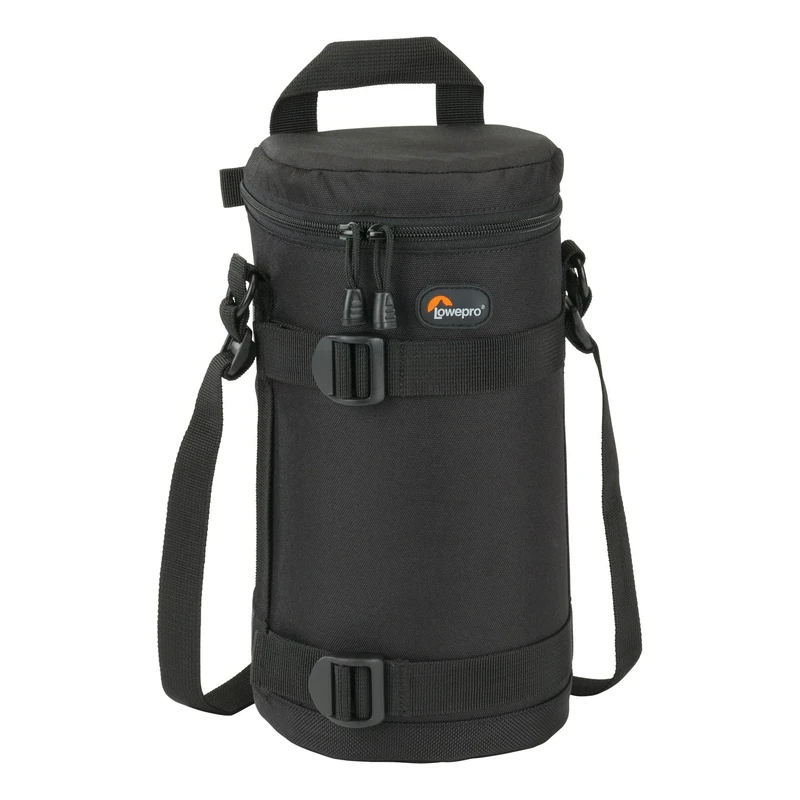 Lowepro LP36306-PWW, 11 x 26cm Lens Case with Detachable Shoulder Strap, Fits Power Zoom Lens, Lightweight, Compact Size, Black
