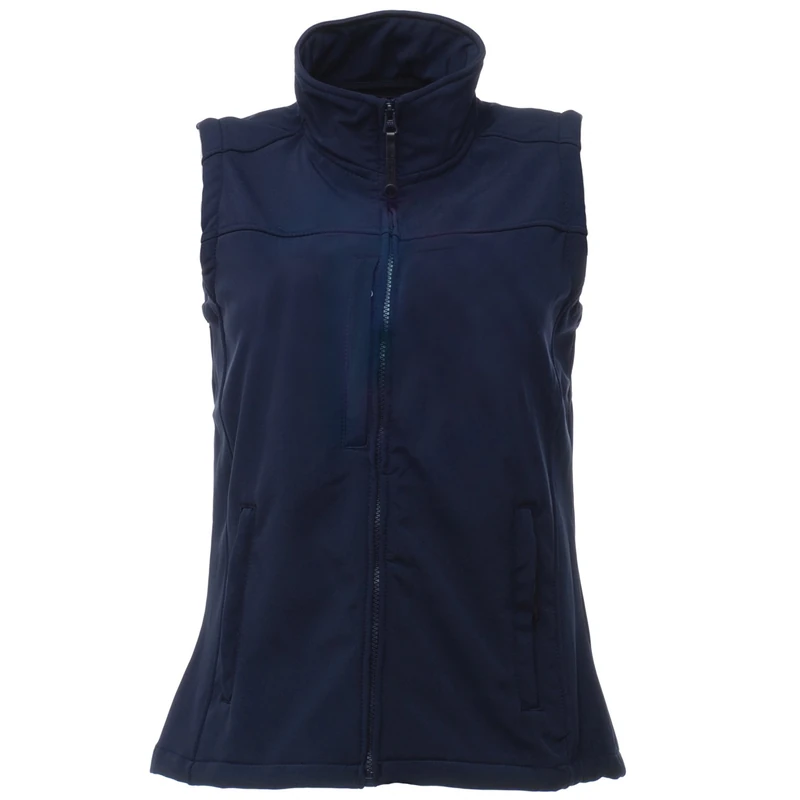 Regatta Womens Flux Soft Shell Body Warmer, Navy/Navy, 14 EU - Image 1