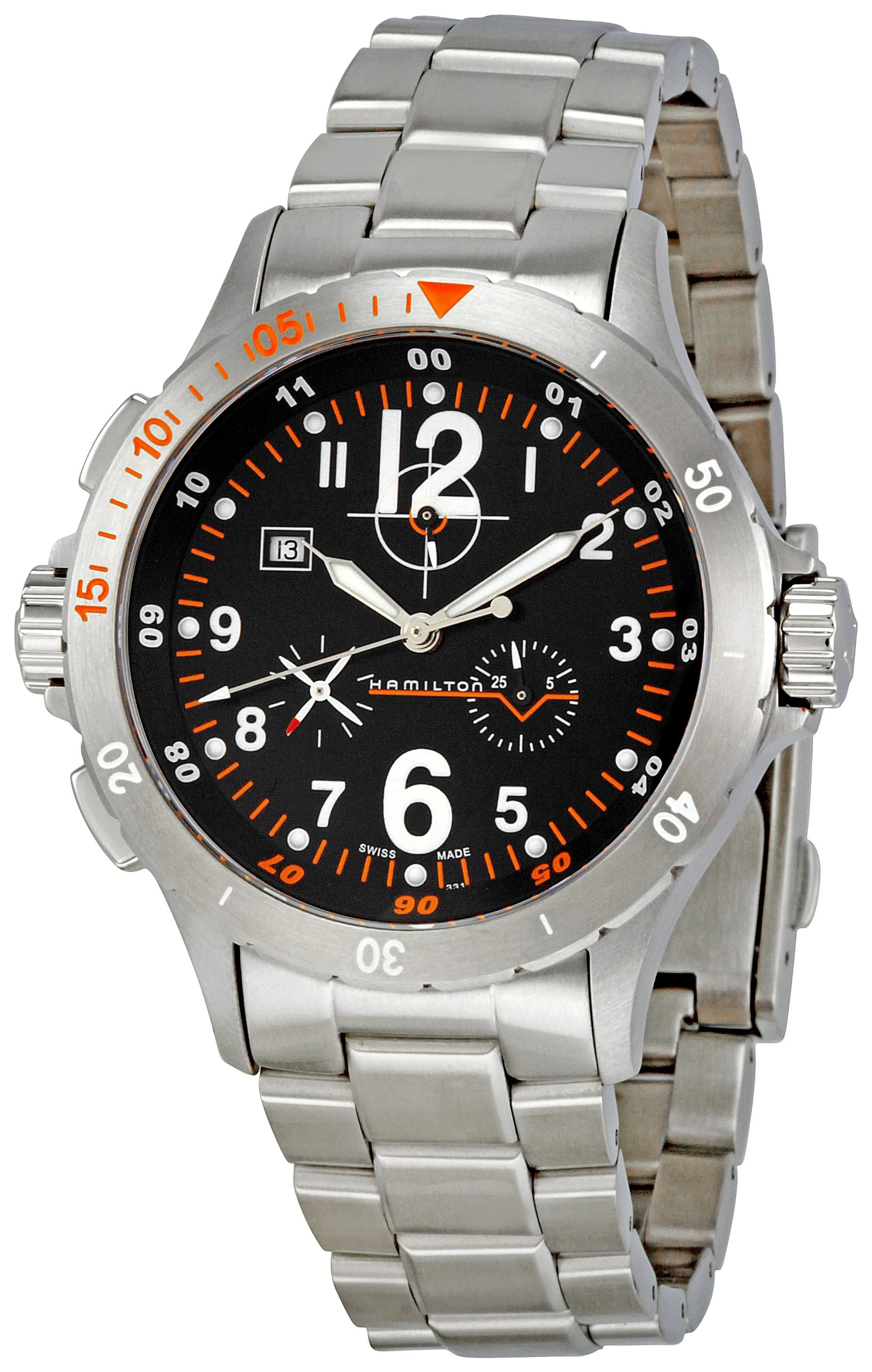 Hamilton Khaki Air Chrono Quartz H74512133 Gents Watch