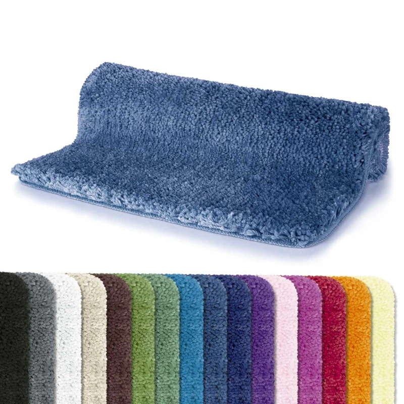 Spirella Highland 10.13081 Bath Mat 60 x 90 cm Sky Blue