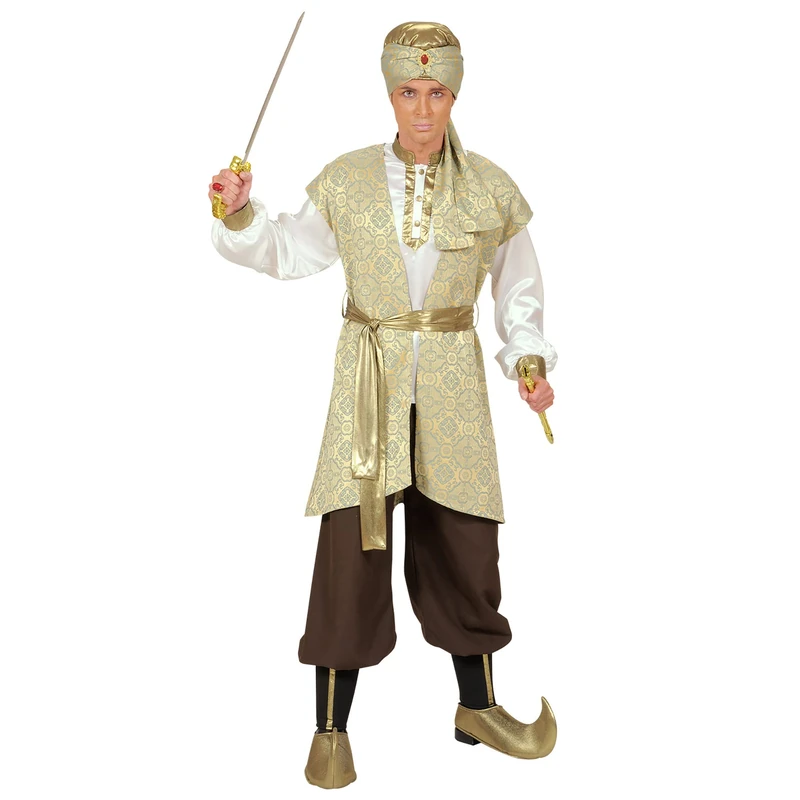 Widmann wid90393 Adult Fancy Dress Costume Prince of Persia ? Multicoloured, L