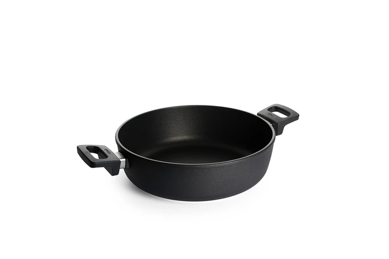Woll 28 x 28 x 8 cm Induction Casserole, Black
