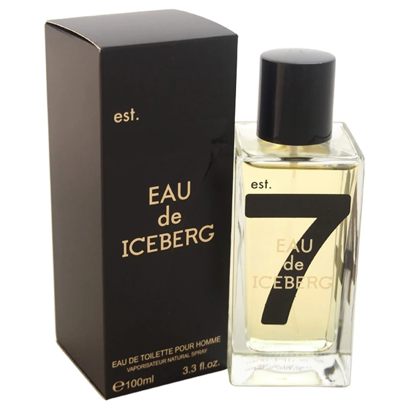 Iceberg Eau de Iceberg Pour Homme EDT Spray, 3.3 oz