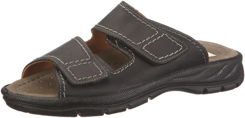 Jomos Activa, Men’s Open Toe Sandals, Black (schwarz 000), UK (49 EU)