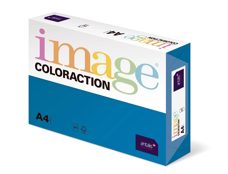 Image Coloraction Deep Blue (Stockholm) A4 210x297mm 160gm2/210mic fsc4 250sh/RM 5rm/BX