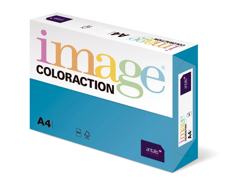 Coloraction Antalis 838A 120S 37 Copy Paper DIN A4 Lisbon Royal Blue 120 g/m2 - Image 1