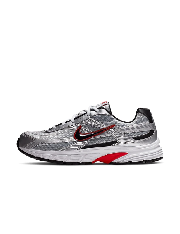NIKE Men's Initiator Competition Running Shoes, Grey (Metallic Silver/Black/White 001), 6.5 UK