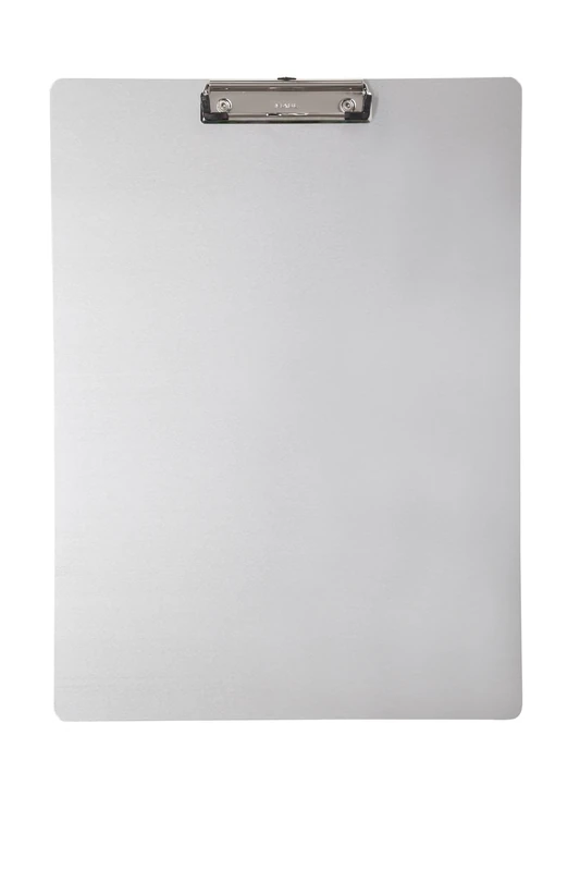 Maul Clipboard, Din A3 High, Anodized Aluminium, 8 mm Clamping Width, 1 mm Board Thickness