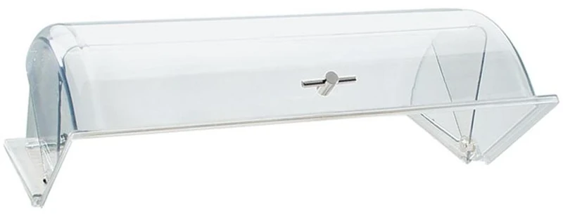 APS 11010 GN 1/1 Rolltop Cover, 53 x 32.5 x 19 cm, 53 x 32.5 x 19 cm, Chrome Handle