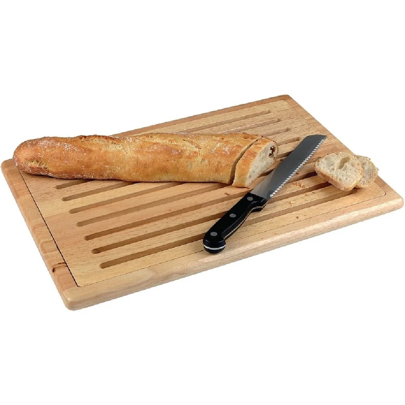 APS 2321 CF029 Thick Slatted Wooden Chopping Board