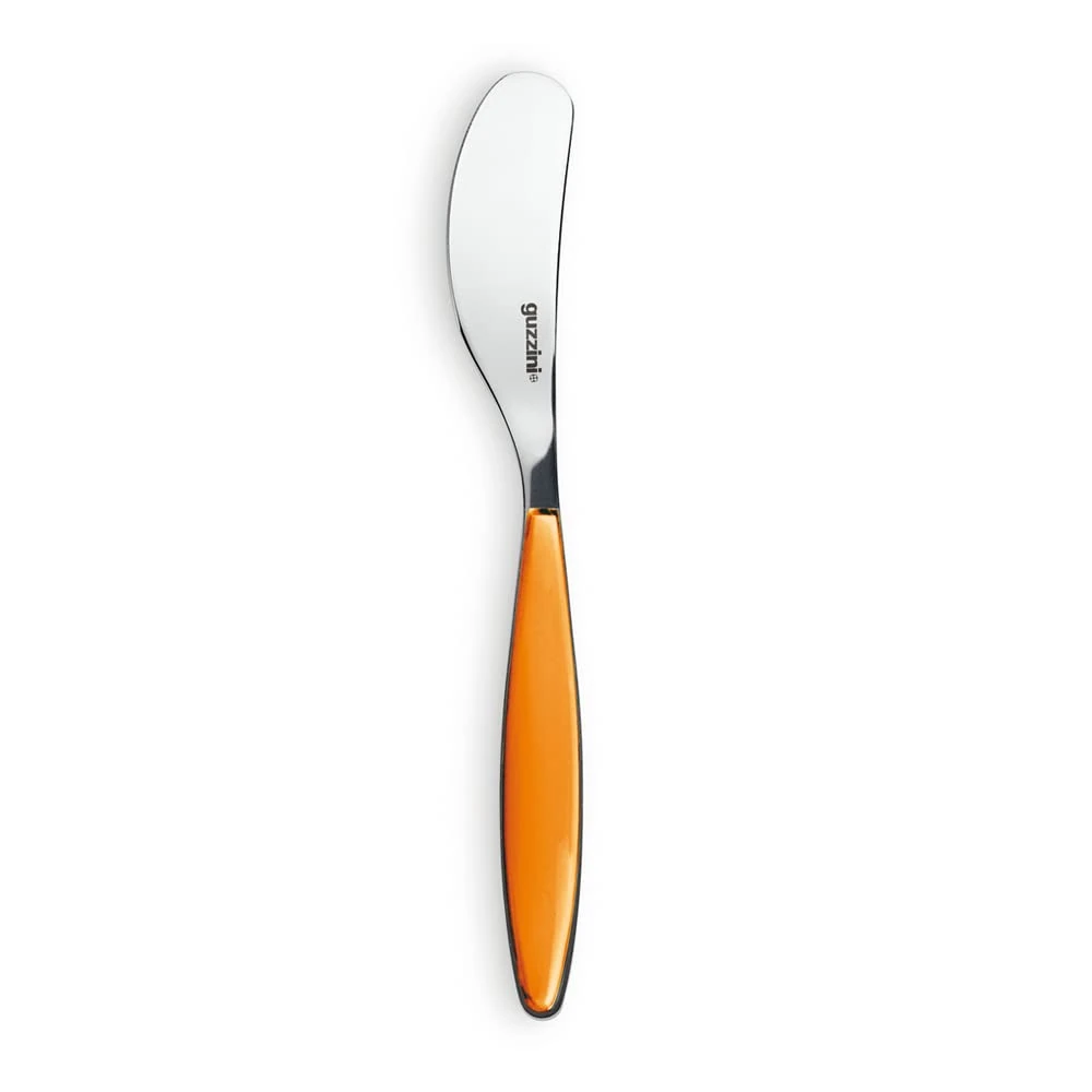 Guzzini Feeling Butter Knife, Orange, 16 cm