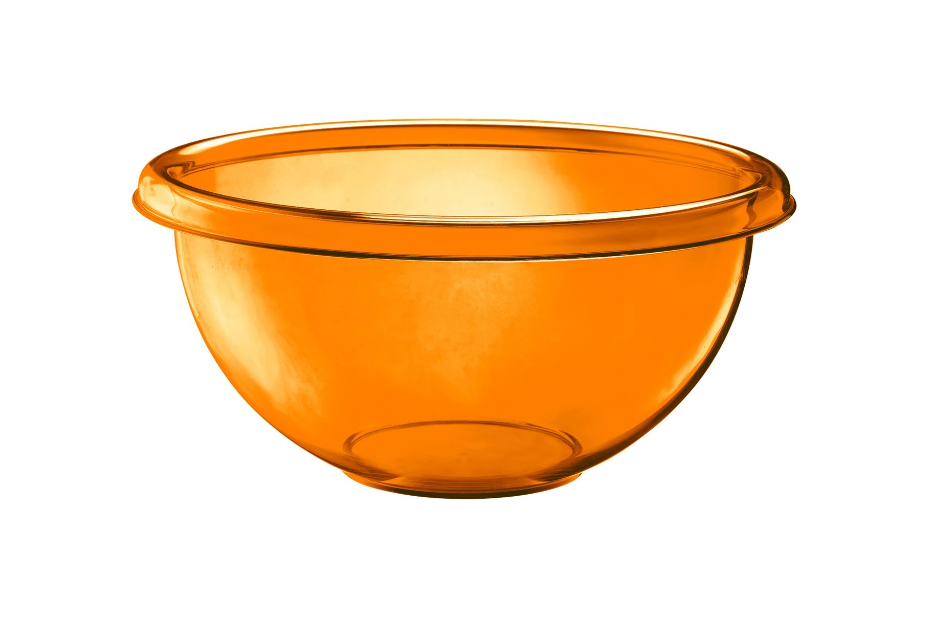 Guzzini Happy Hour 22 cm Salad Bowl, Orange