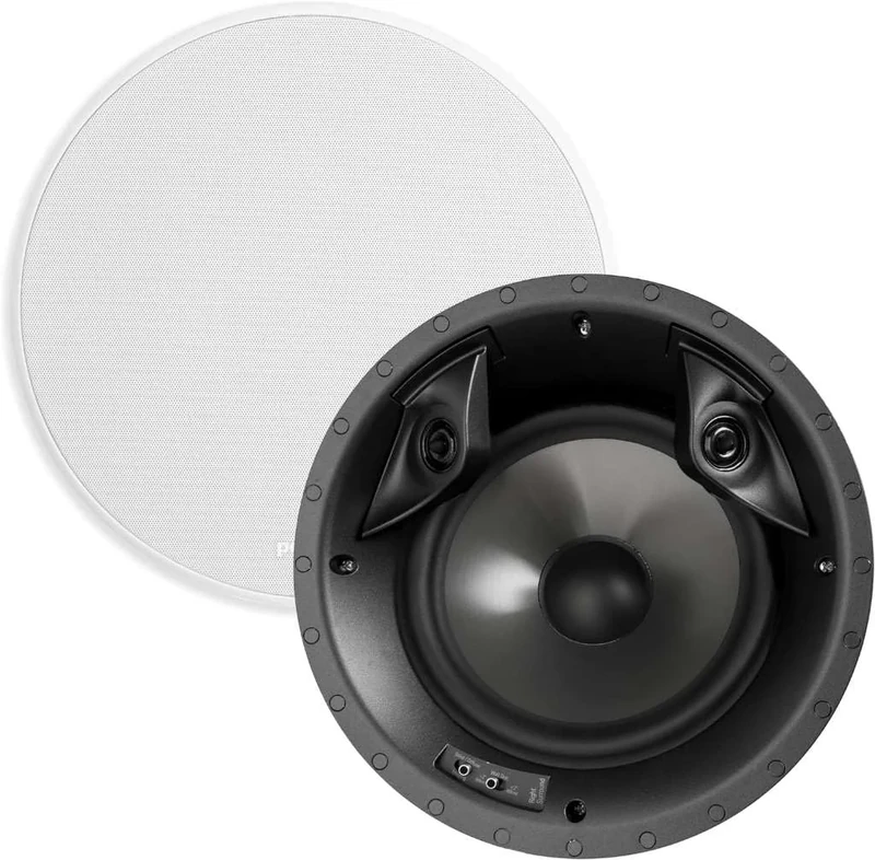 POLK AUDIO 80 F/X RT In-Ceiling Surround Loudspeaker with Dual Tweeters and 8-Inch Driver