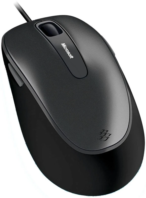 Microsoft Comfort Mouse 4500 - Business Packaging - Silver / Black - Image 1
