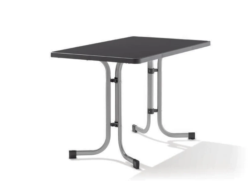 SIEGER Folding Boulevard Table with mecalit-PRO Decorative Plate