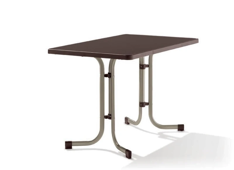 SIEGER Folding Boulevard Table with mecalit-PRO Decorative Plate