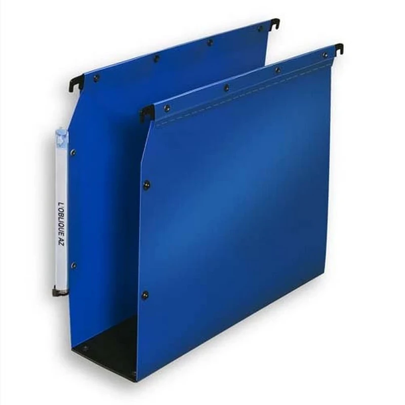 Elba Ultimate Polypropylene Suspension Files for Cupboard Base 80 mm a4 Blue