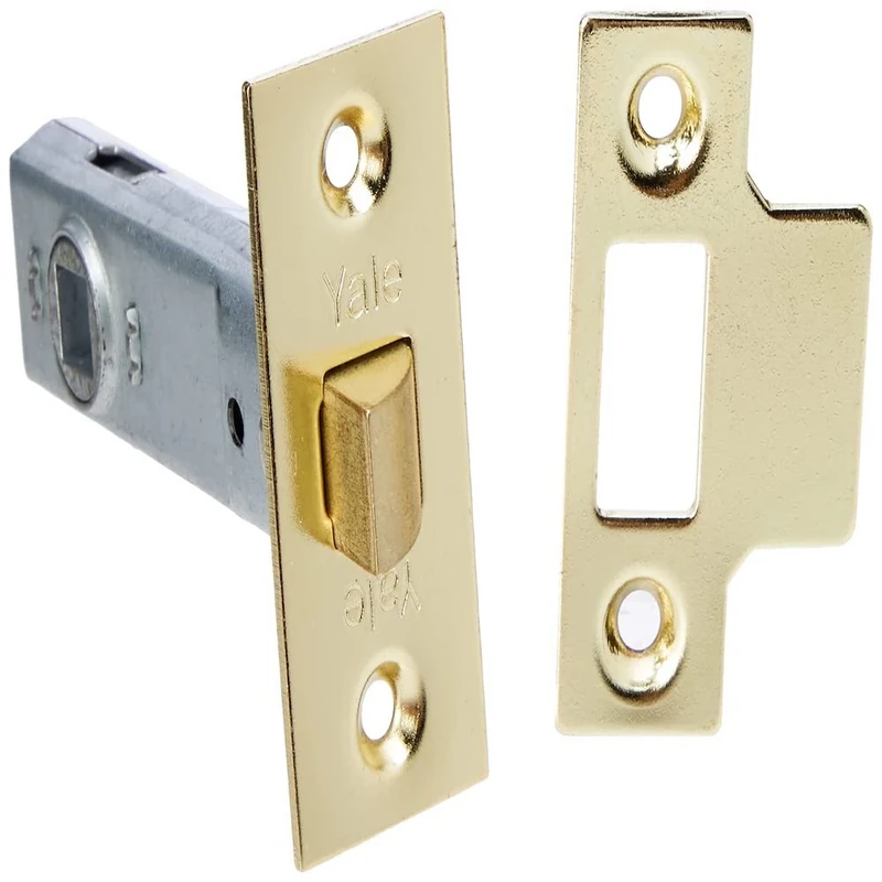Yale Locks YALPM888B30 3-Inch Brass Finish Mortice Latch