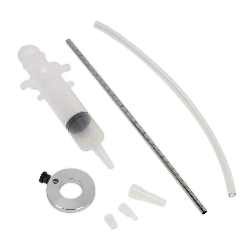 Sealey Ms033 Motorcycle Fork Oil Level Gauge With Top-Up Syringe