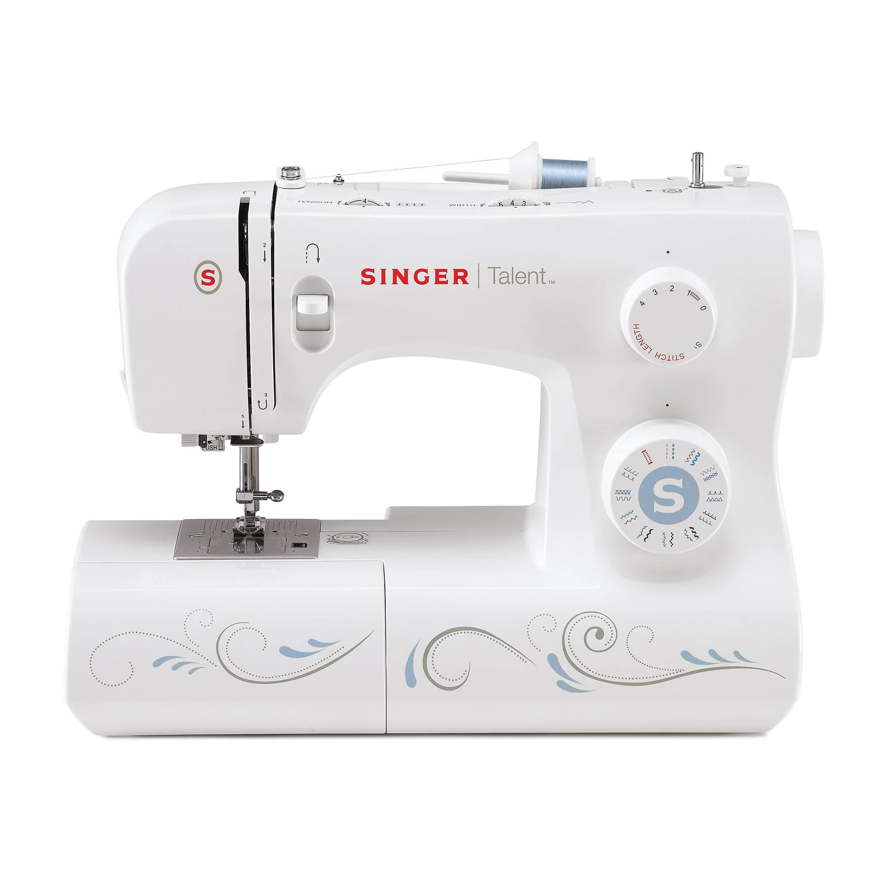 Singer Talent 3323 free arm sewing machine with 23 sewing programmes