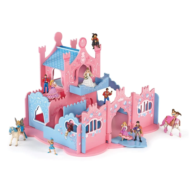 Papo - Castle in the Clouds, Dreams of an Enchanted World, Imaginative figurine for children from 3 years old - Building fairy tales
