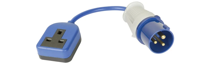 Mercury 424.011 Caravan Trailing Mains Socket Adaptor - Image 1