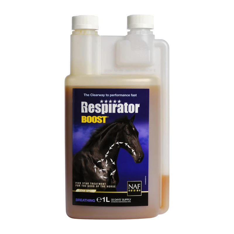 NAF Five Star Respirator Boost 1L - Horse Lung Support - Image 1