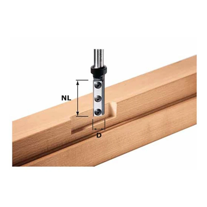 Festool Placas reversibles de fresa de ranuras HW S12 D16/50 WP