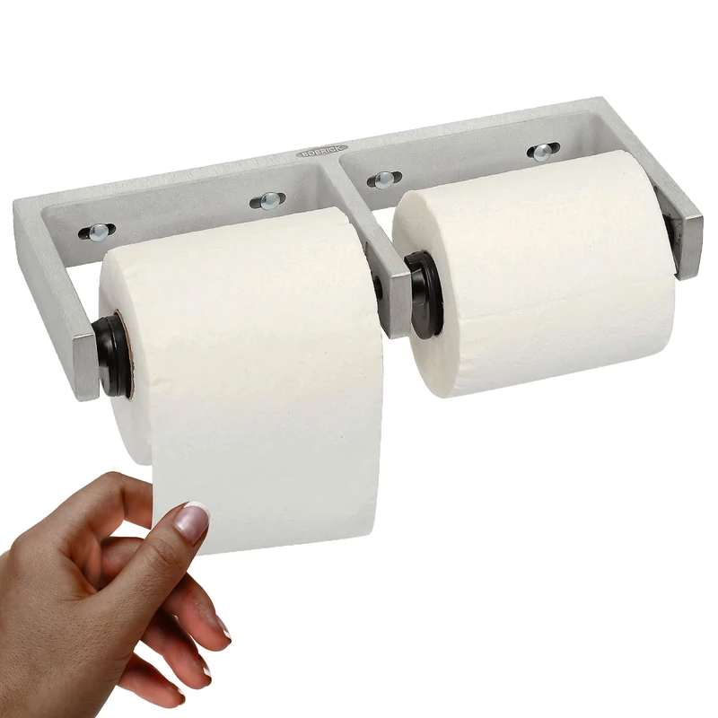 BOBRICK WASHROOM EQUIPMENT BO.B-2740 Double Roll Toilet Tissue Disp Bobrick - Image 1