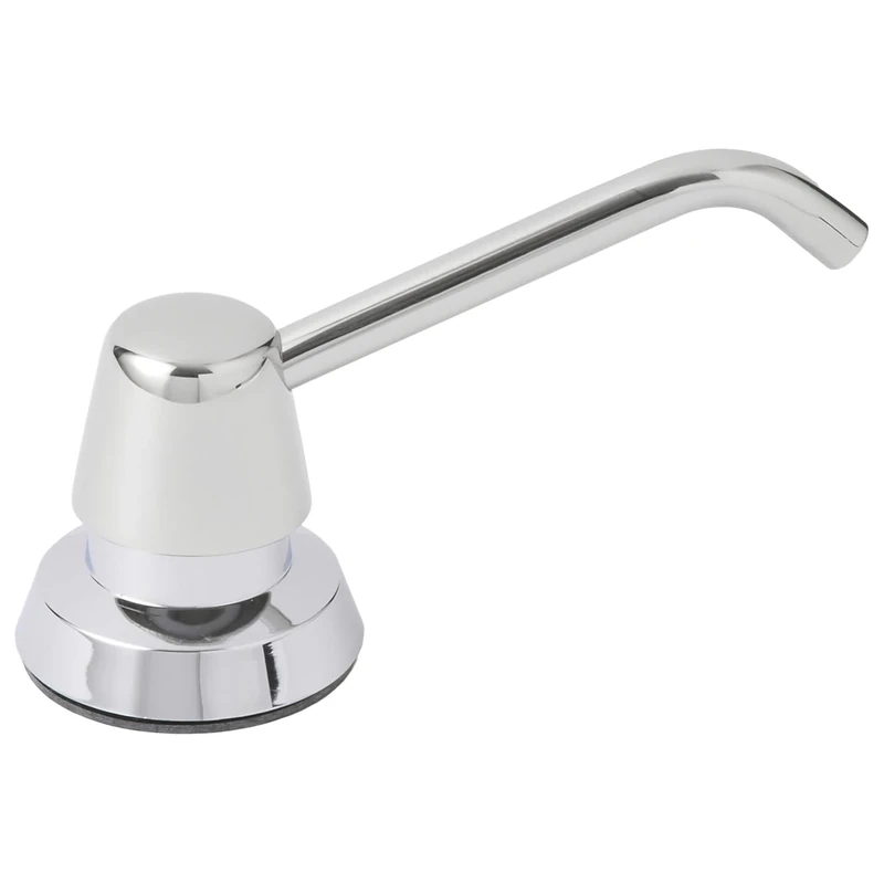 Bobrick B-822, ABS Plastic, Silver, 4" Spout