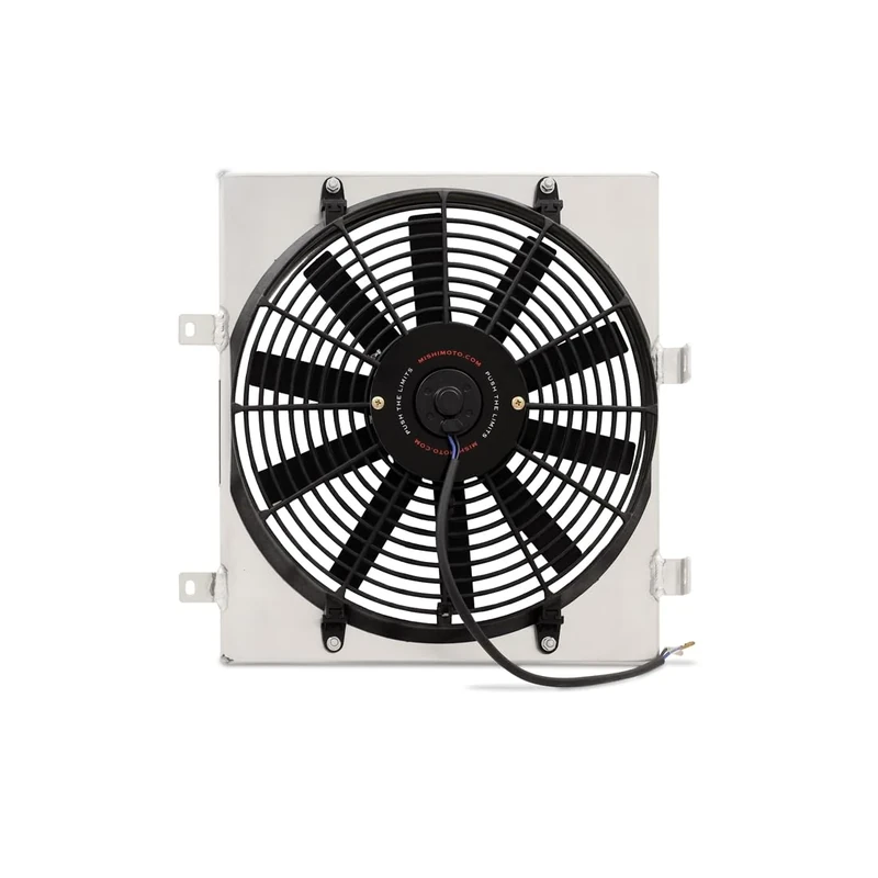 Mishimoto MMFS-EVO-01 Aluminium Fan Shroud Kit Compatible With Mitsubishi Lancer EVO 7/8/9 2001-2007 Silver