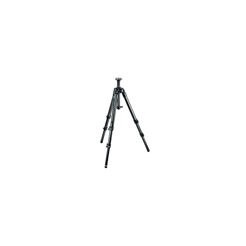 Manfrotto 057 Carbon Fiber 3-Section Tripod (MT057C3), Black