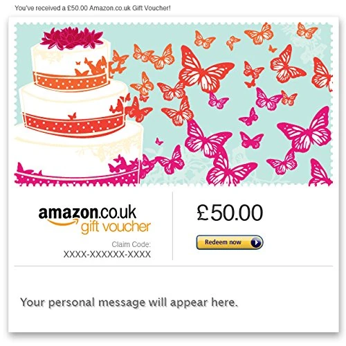 Amazon.co.uk eGift Card -Wedding Butterflies-Email