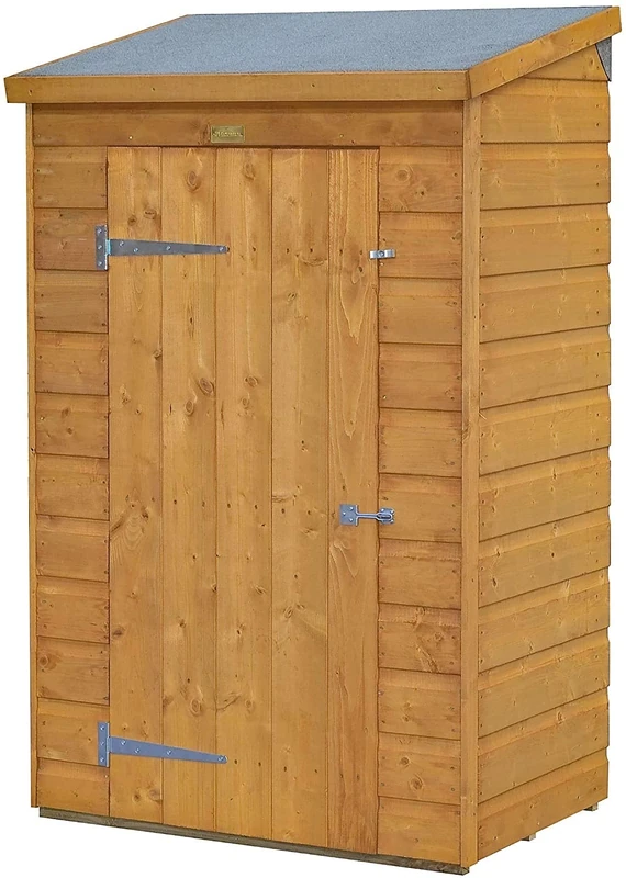 Mini Wooden Store Small Outside Storage Unit with Shiplap Cladding