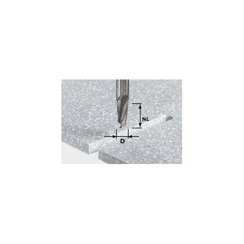 Festool Fresa helicoidal de desbastado HW SPI D12/42 LD ss S12