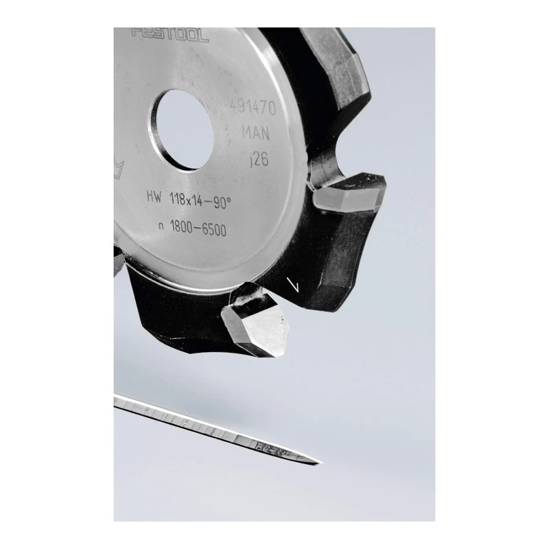 Festool Fresa para ranuras en V HW 118x14-90°/Alu