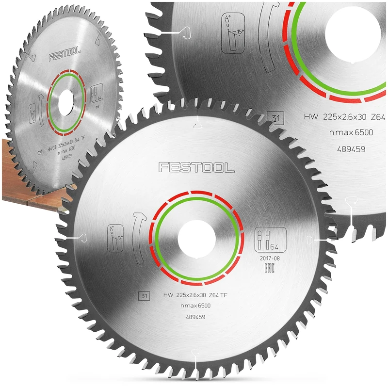 Festool Hoja de Sierra Especial 225x2,6x30 TF64