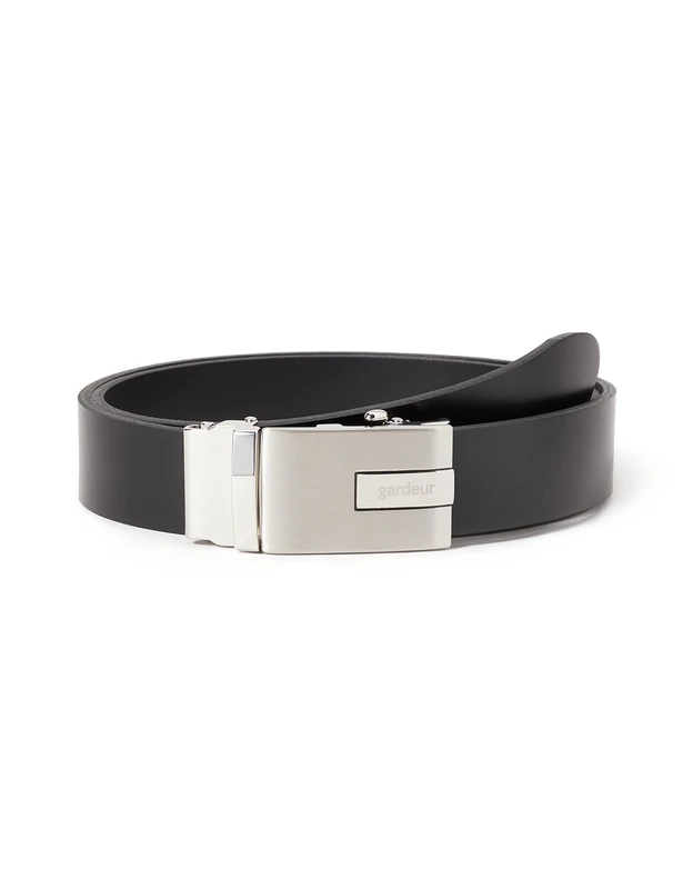 Atelier GARDEUR Men's belt belt. - Black - 100 cm