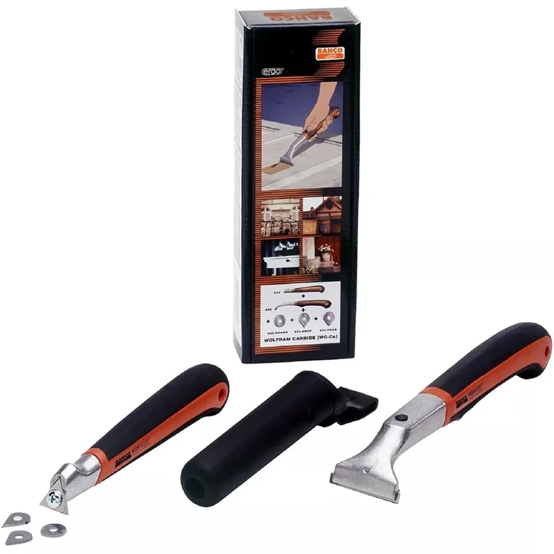 Bahco Scraper-SET2 Replacement Blades for Scraper Set, Multi-Colour