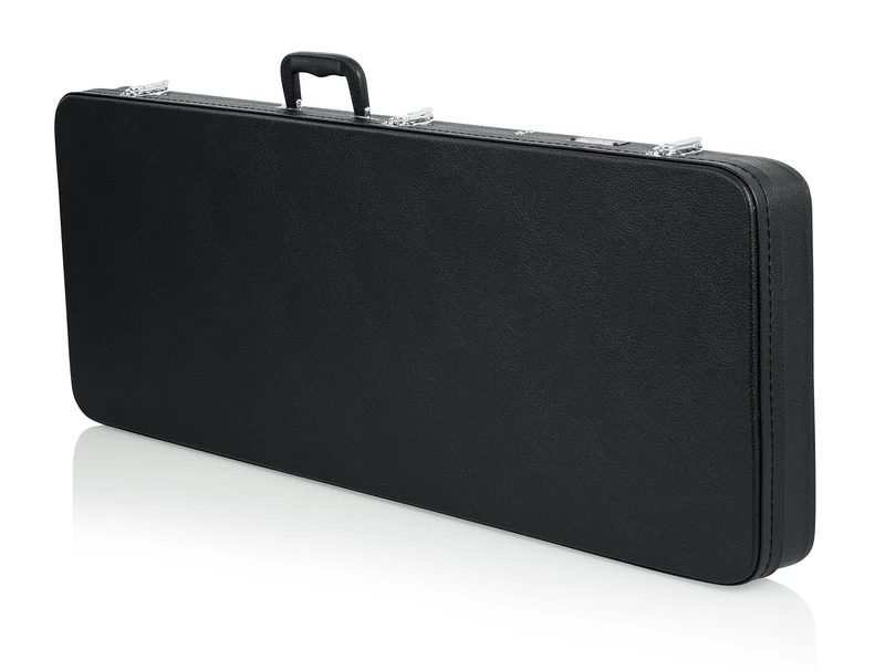 Gator Cases Hardshell Wood Case for Jaguar & Jazzmaster style guitars, black (GWE-JAG)