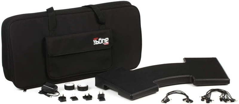 Gator G-MEGA-BONE Pedal Board, Power Supply And Carry Bag