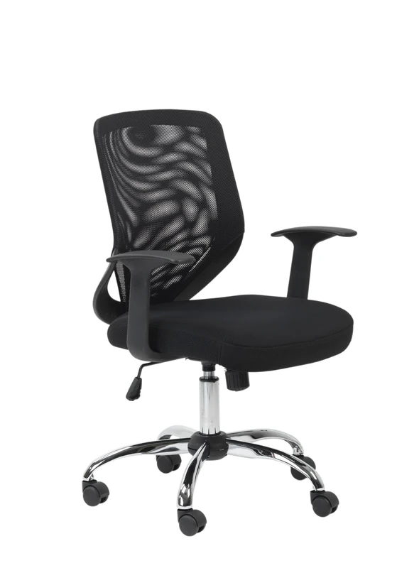 Alphason,AOC9201-M,Atlanta Mesh Back Operator Chair - Black,Black