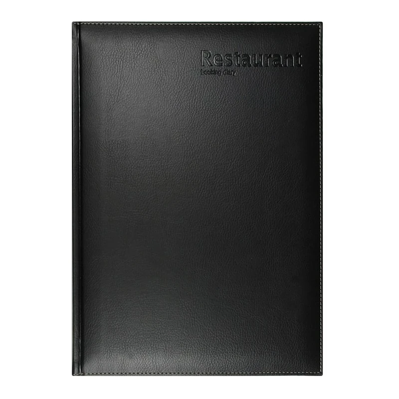 Castelli Arizona Restaurant Booking Diary - Black,297mm H x 210mm W
