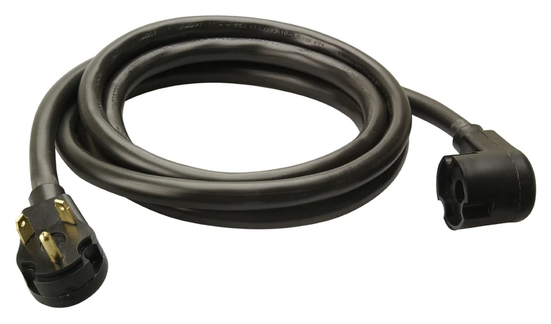 SOUTHWIRE Surge Guard 30A10MFST RV Extension Cord - 30 Amp Male and Female Adapter, 10'