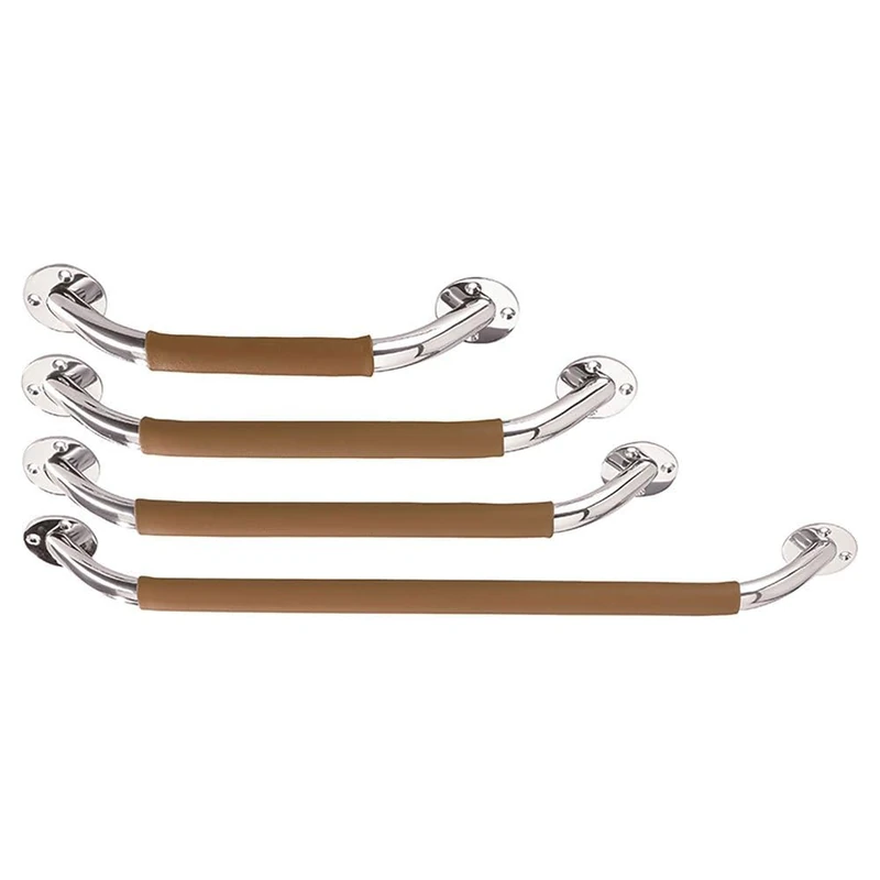 HAND RAIL SS HOLE SPACING Ø280MM LEATHER - Image 1