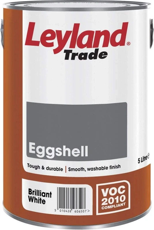 Leyland Trade Eggshell - Brilliant White 5L