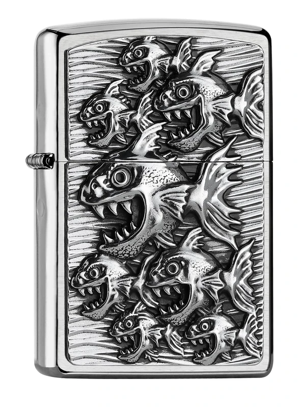 Zippo Lighter, Brass, Individual Design, Original Pocketsize