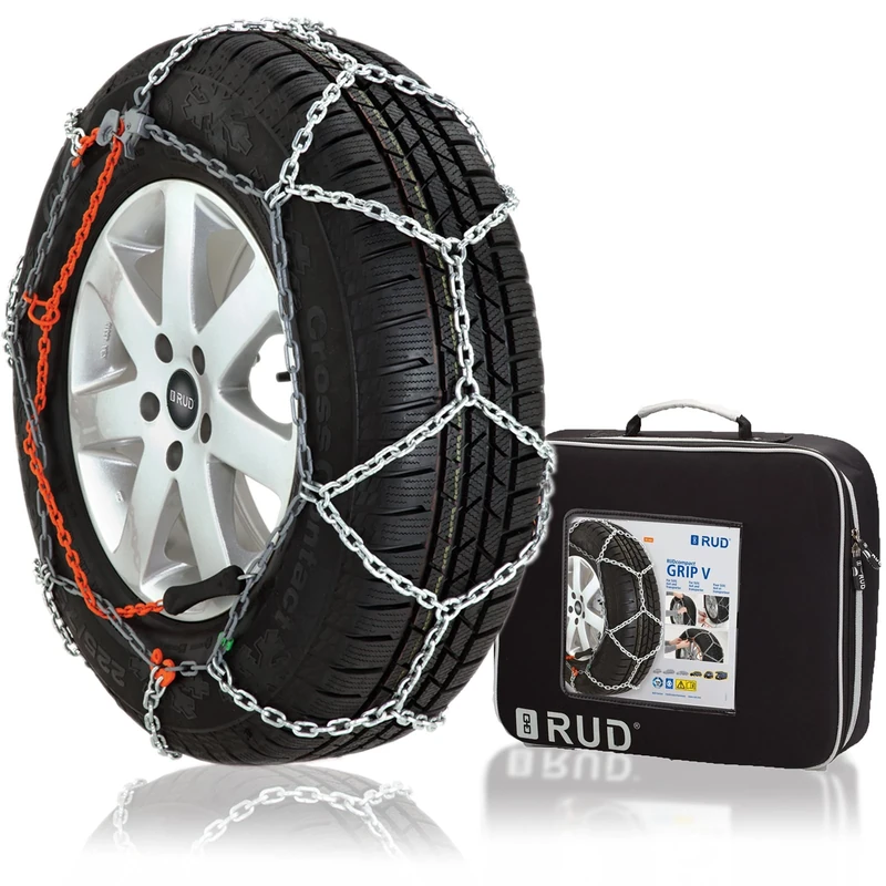 RUD Snow Chains RUDcompact GRIP V, size GV40, 1 pair [item no. 2002729]